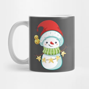 Cute Christmas Snowman Mug